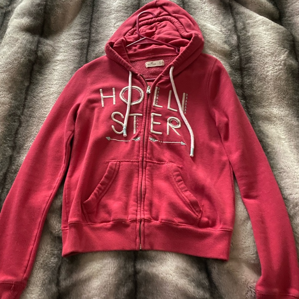 Pink Hollister jacket